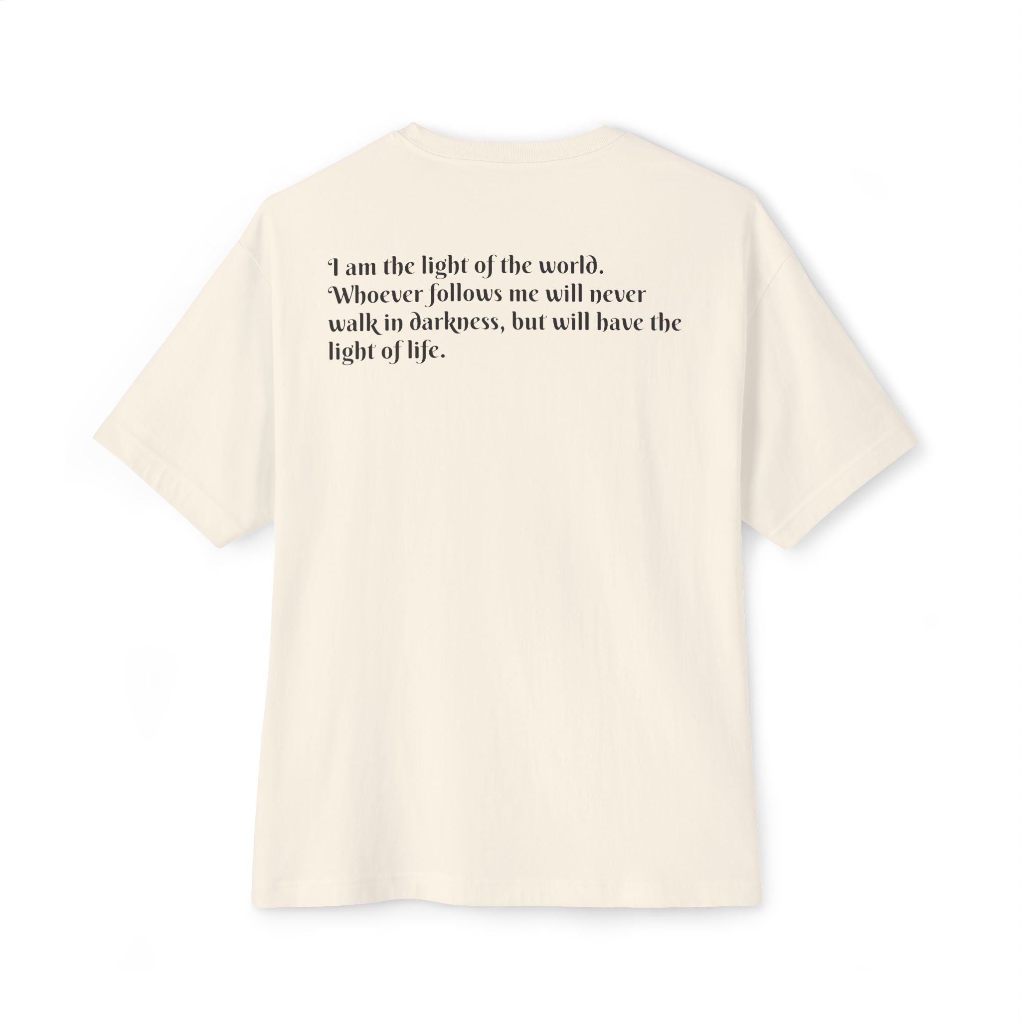 Scripture Unisex Tee - John 8:12 Bible Verse