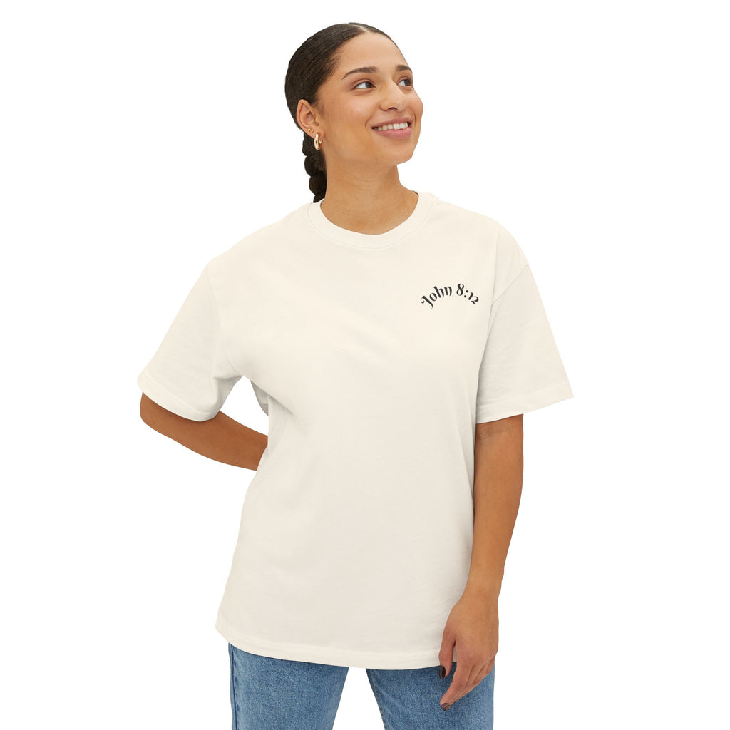 Scripture Unisex Tee - John 8:12 Bible Verse